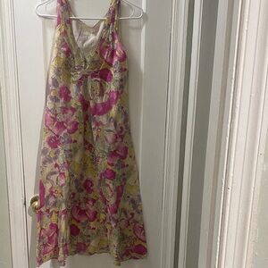 Floral Sleeveless Dress